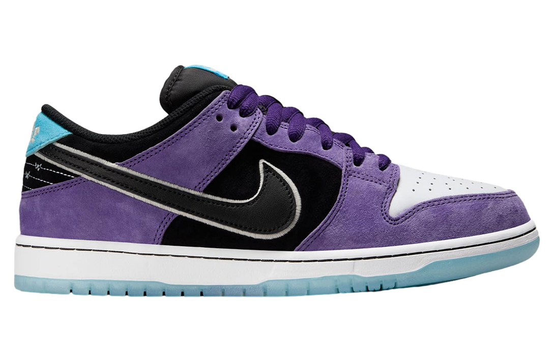Hayley Wilson x Nike SB Dunk Low Court Purple / White - Image 3