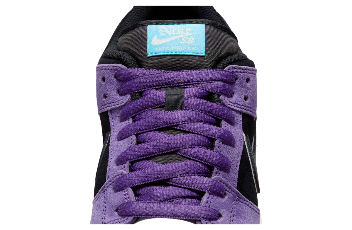 Hayley Wilson x Nike SB Dunk Low Court Purple / White - Image 8