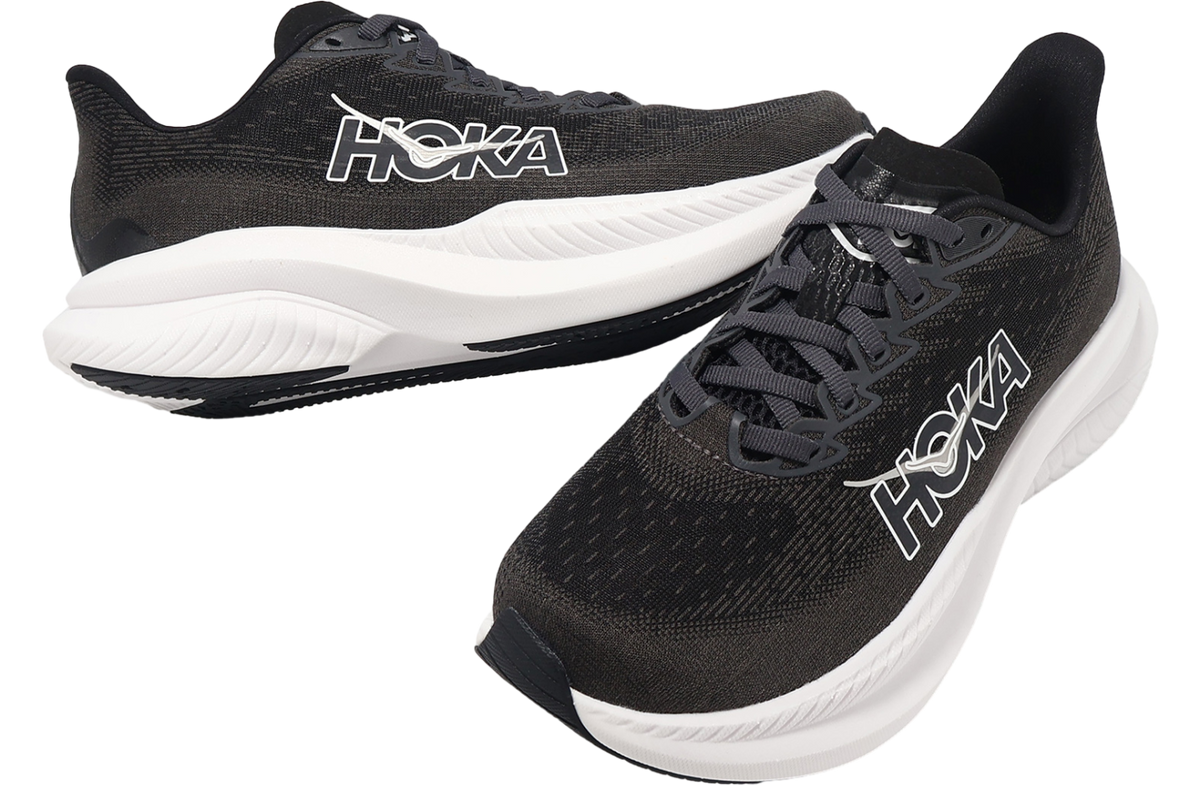 Hoka Mach 6 D Wide WMNS Black / White - Image 7