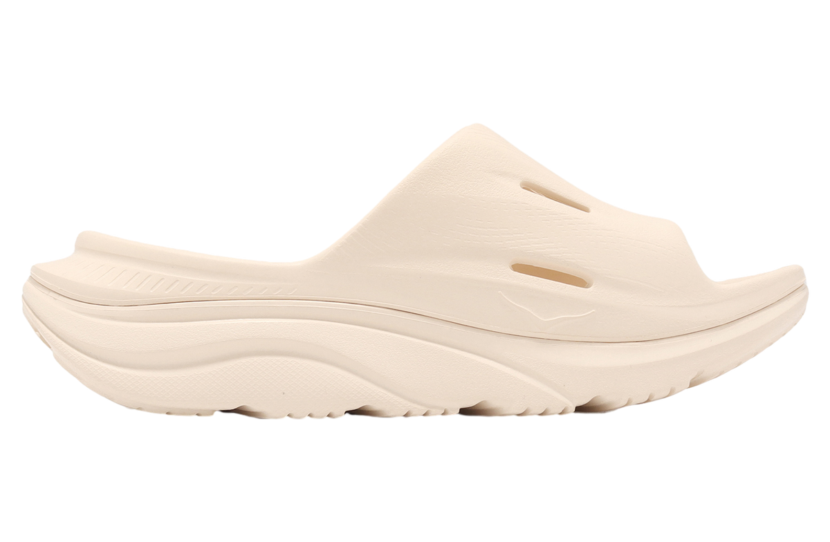 Hoka U ORA Recovery Slide 3 Vanilla - Image 2