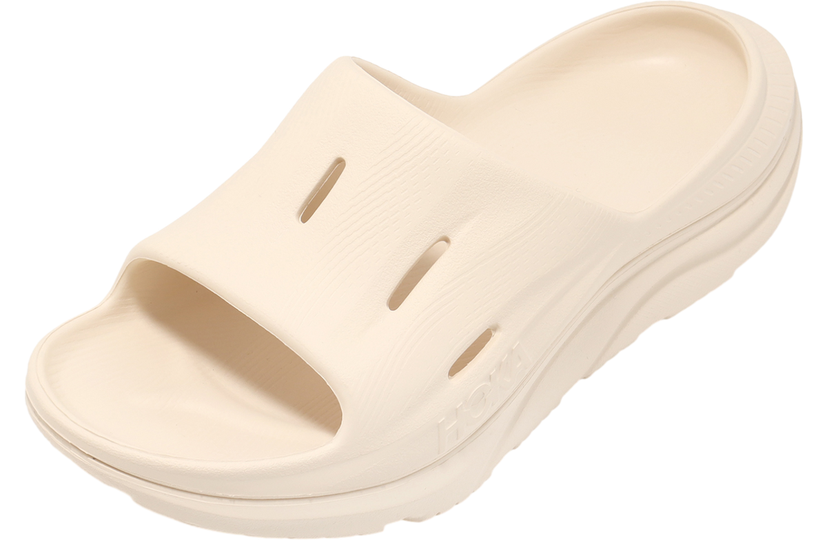 Hoka U ORA Recovery Slide 3 Vanilla - Image 5