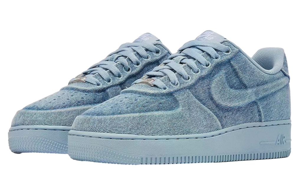 Ja Morant x Nike Air Force 1 Low Denim - Image 2