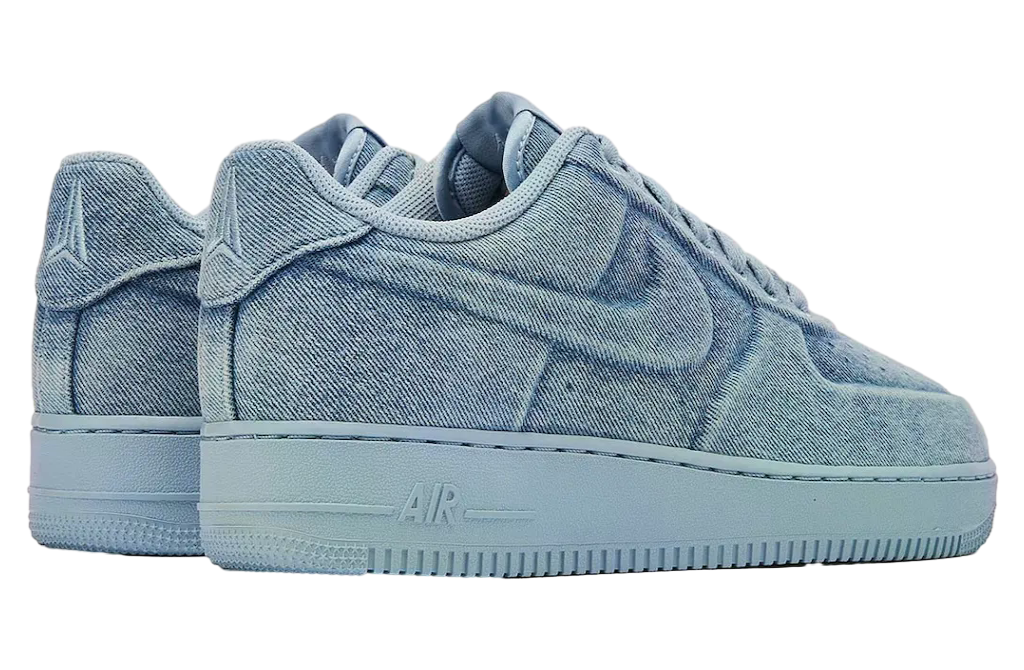 Ja Morant x Nike Air Force 1 Low Denim - Image 3
