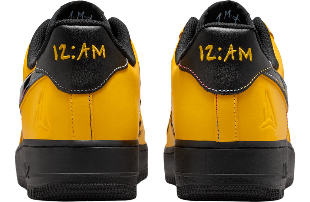 Ja Morant x Nike Air Force 1 Low Sundial / Black - Image 3