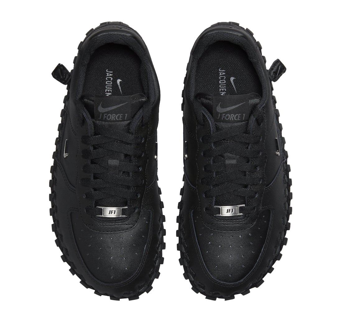 Jacquemus x Nike WMNS J Force 1 Low LX Black - Image 4