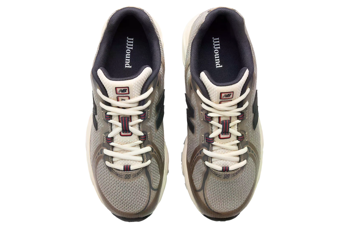 Jjjjound x New Balance 740 Mushroom / Cream - Image 3