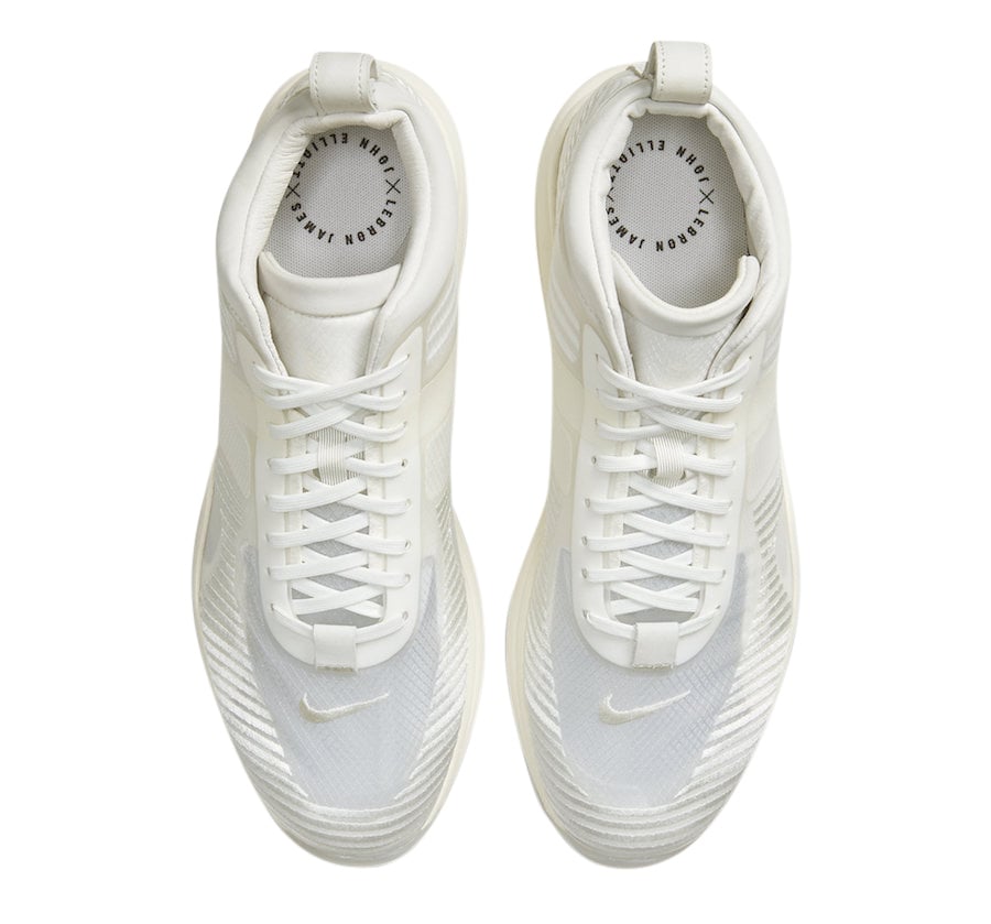 John Elliott x Nike LeBron Icon Summit White - Image 4