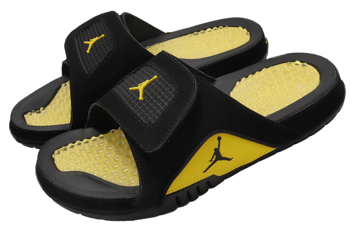 Jordan Hydro IV Retro Black / Tour Yellow - Image 7