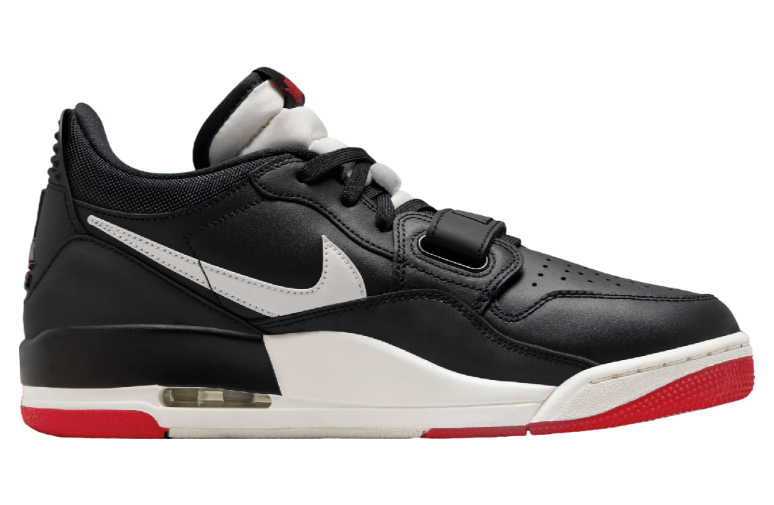 Jordan Legacy 312 Low Black / University Red - Image 3