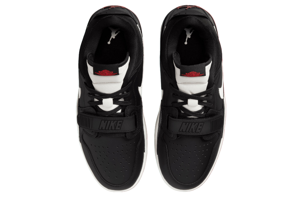 Jordan Legacy 312 Low Black / University Red - Image 4