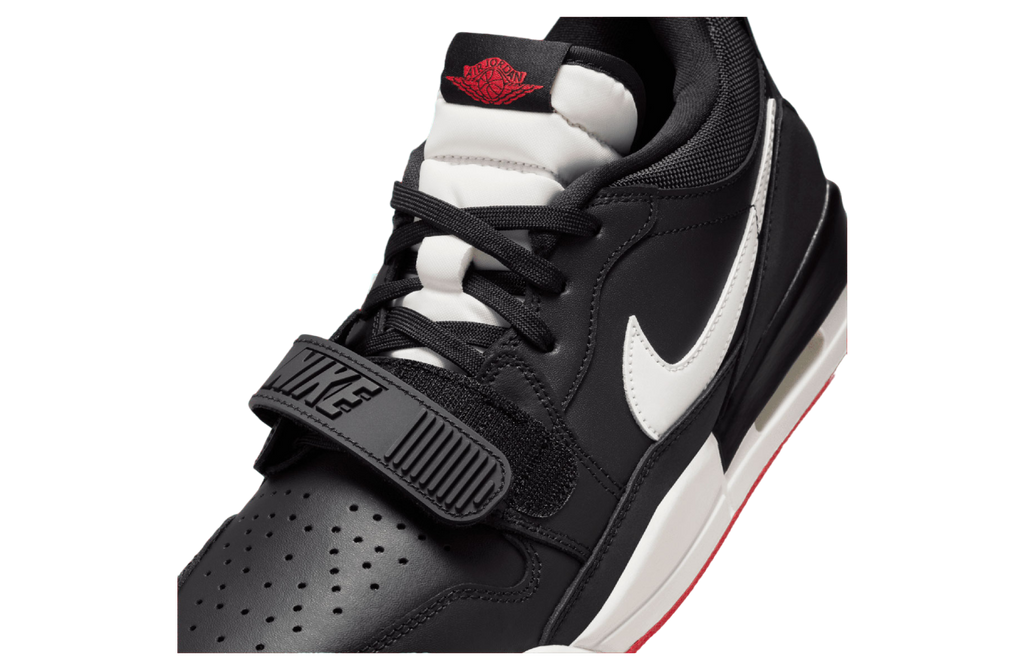 Jordan Legacy 312 Low Black / University Red - Image 7