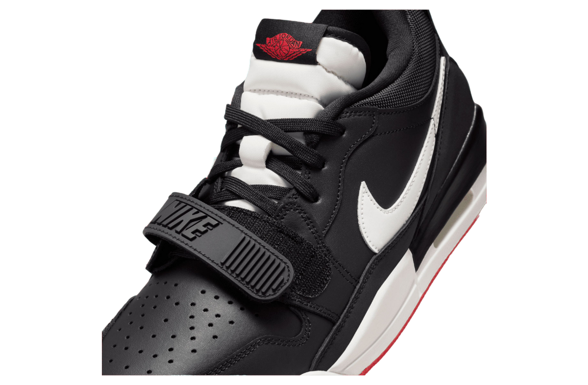 Jordan Legacy 312 Low Black / University Red - Image 7