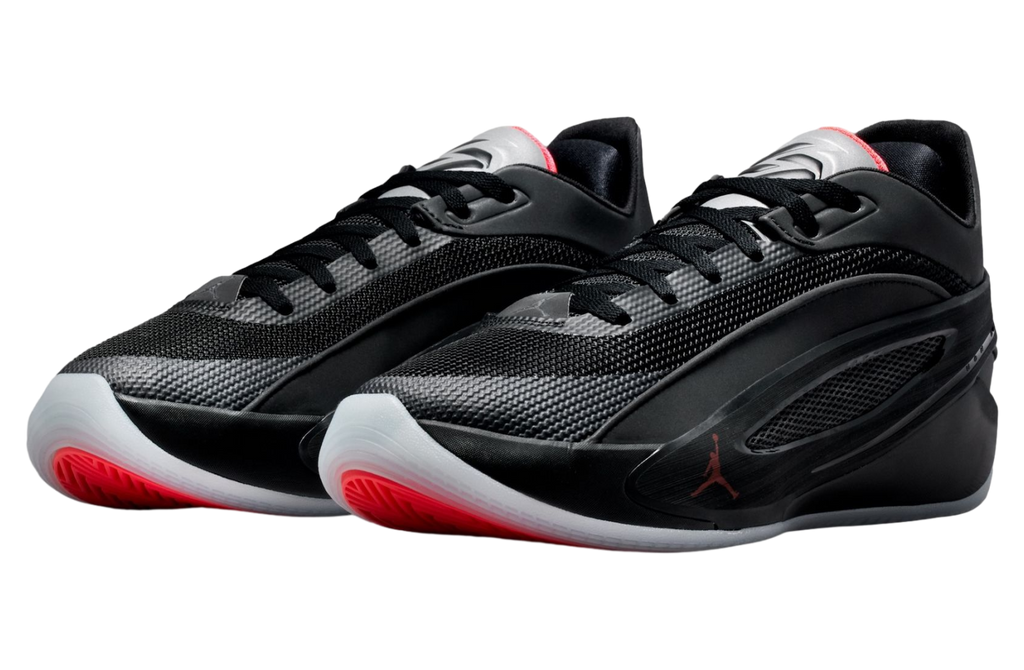 Jordan Luka 5 Black / Bright Crimson - Image 2