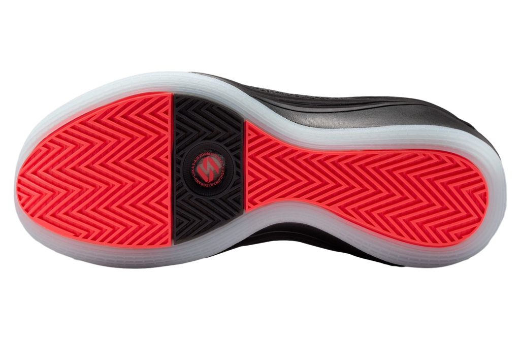 Jordan Luka 5 Black / Bright Crimson - Image 9