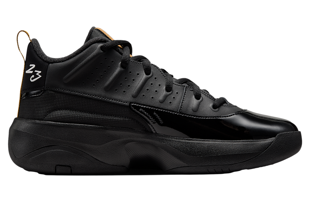 Jordan Max Aura 7 Black / Metallic Gold - Image 3