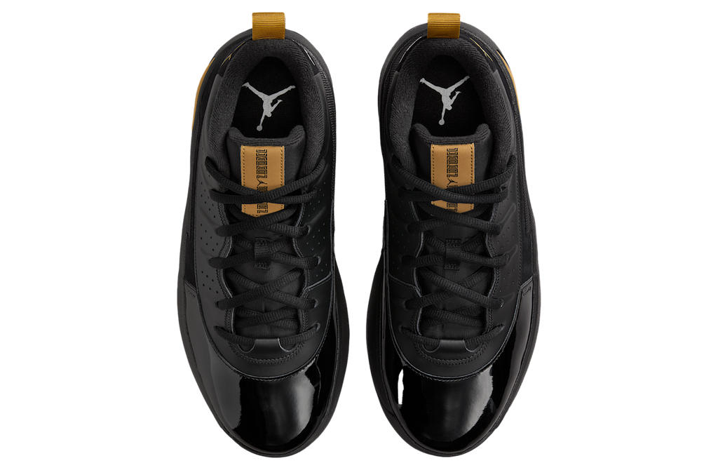 Jordan Max Aura 7 Black / Metallic Gold - Image 4