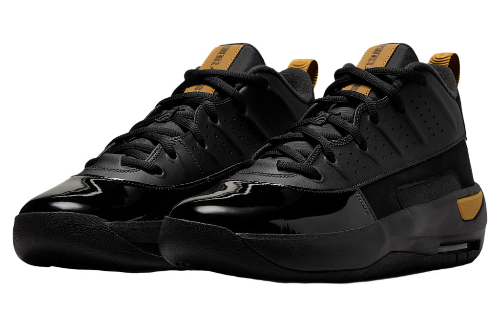 Jordan Max Aura 7 Black / Metallic Gold - Image 5