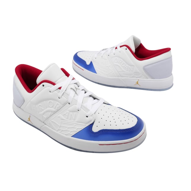 Jordan Nu Retro 1 Low White Game Royal - Image 7