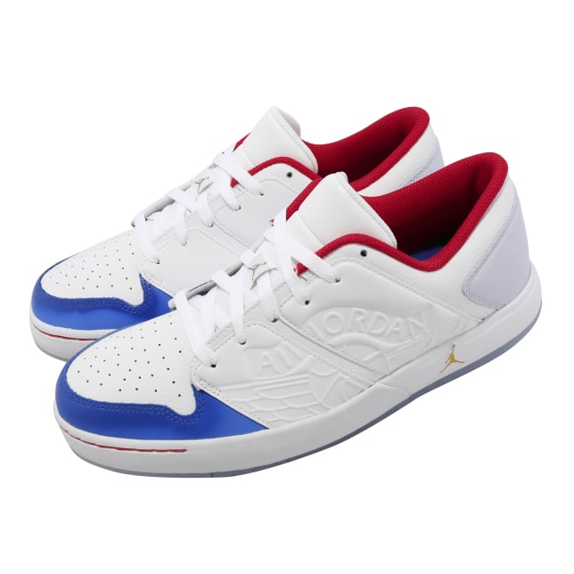 Jordan Nu Retro 1 Low White Game Royal - Image 8