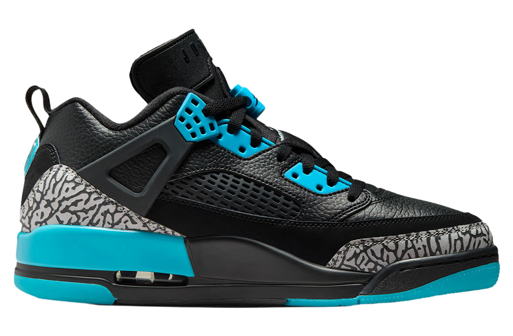 Jordan Spizike Low Black / Gamma Blue - Image 2