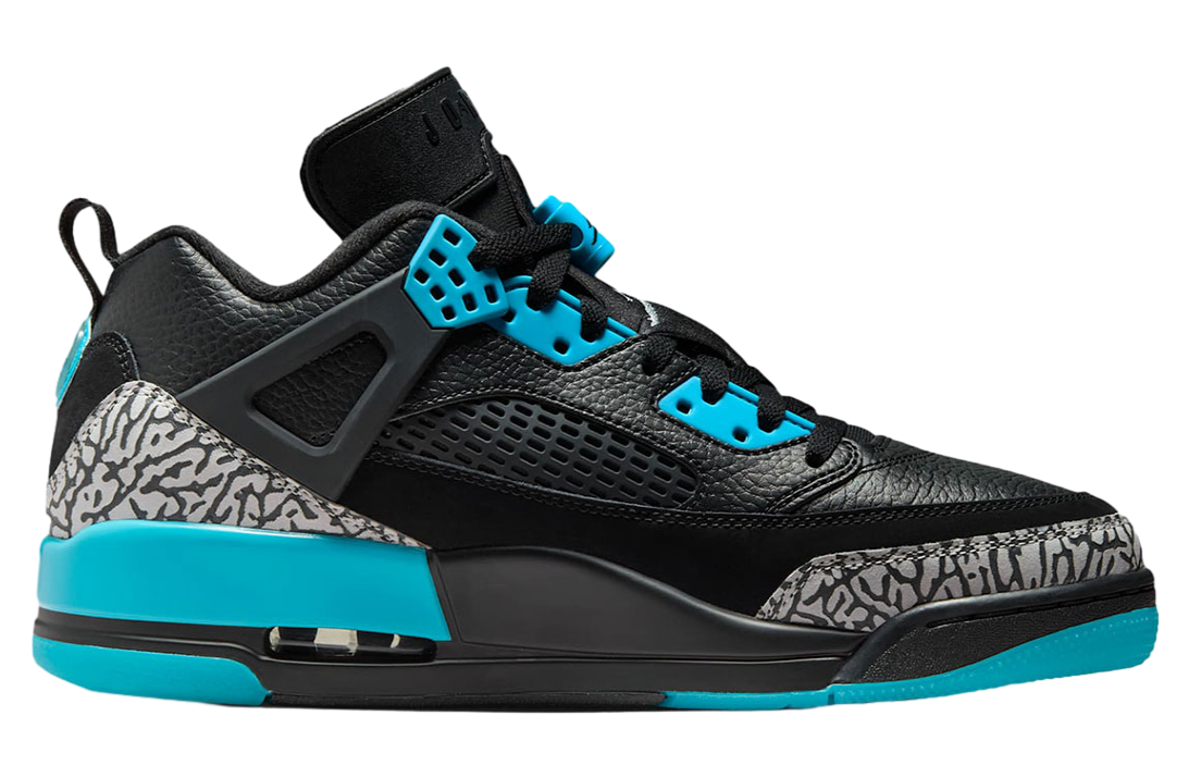 Jordan Spizike Low Black / Gamma Blue - Image 2