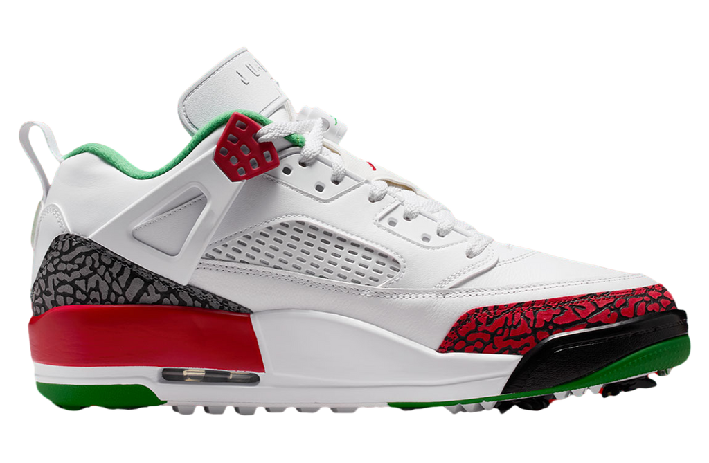 Jordan Spizike Low Golf White / Classic Green - Image 3