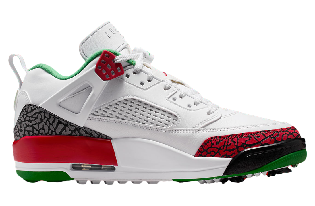 Jordan Spizike Low Golf White / Classic Green - Image 3