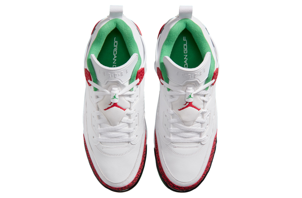 Jordan Spizike Low Golf White / Classic Green - Image 4