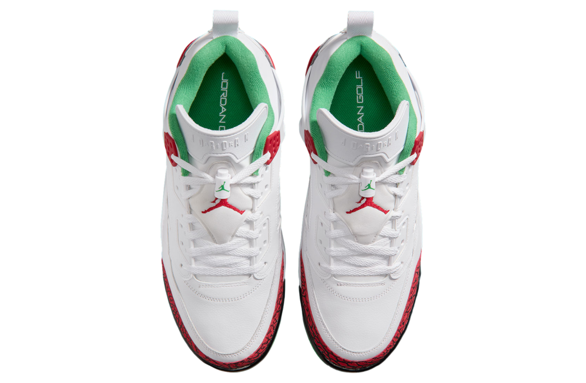 Jordan Spizike Low Golf White / Classic Green - Image 4