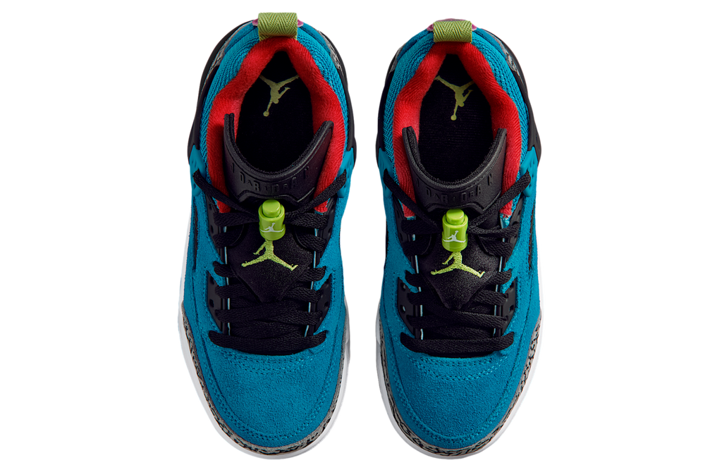 Jordan Spizike Low GS Neo Turquoise / Light Crimson - Image 4