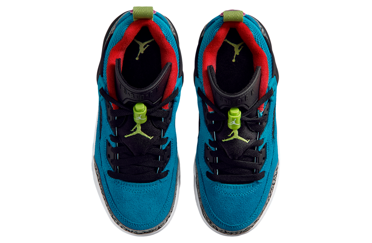 Jordan Spizike Low GS Neo Turquoise / Light Crimson - Image 4