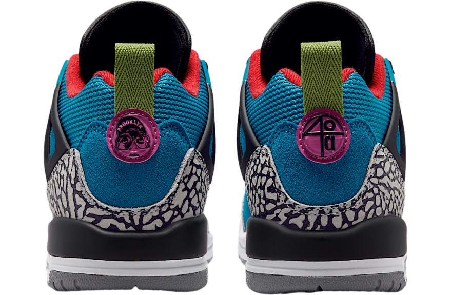 Jordan Spizike Low GS Neo Turquoise / Light Crimson - Image 6