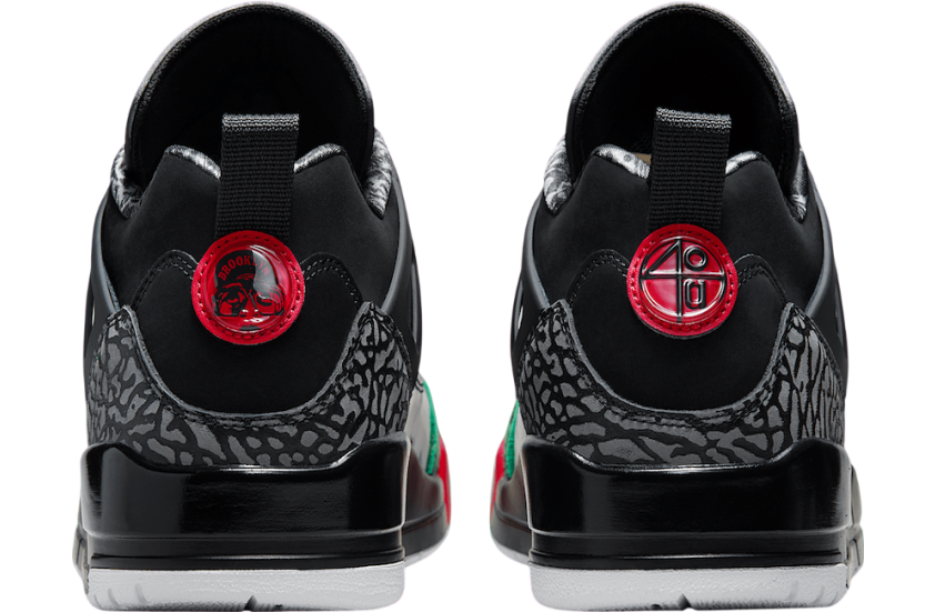 Jordan Spizike Low OG Black / Varsity Red - Image 5