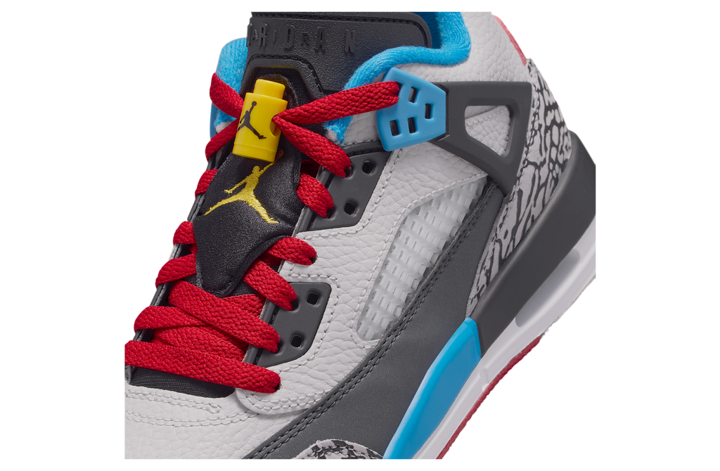 Jordan Spizike Low SE GS Neutral Grey / Surf Blue - Image 7