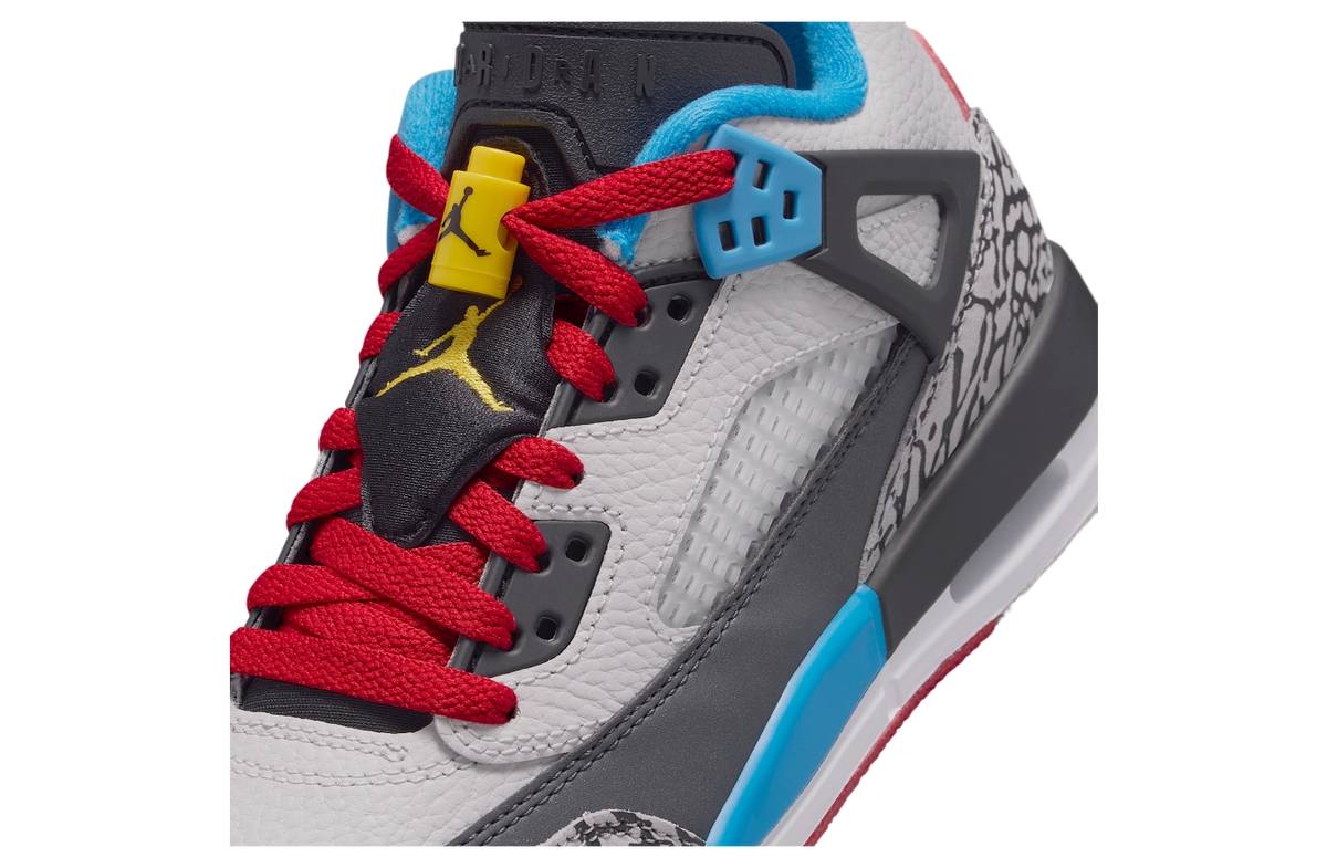 Jordan Spizike Low SE GS Neutral Grey / Surf Blue - Image 7