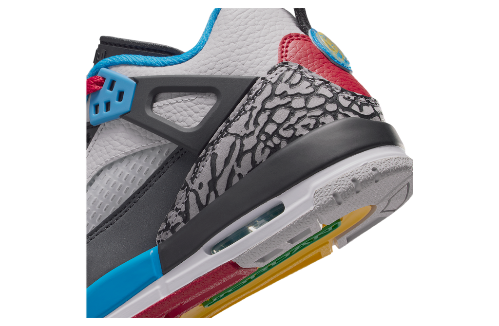 Jordan Spizike Low SE GS Neutral Grey / Surf Blue - Image 8