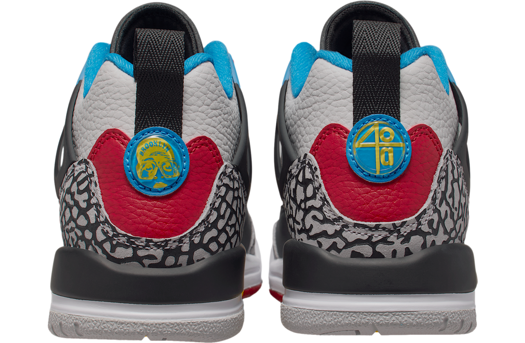 Jordan Spizike Low SE GS Neutral Grey / Surf Blue - Image 9