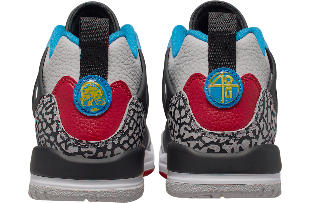 Jordan Spizike Low SE GS Neutral Grey / Surf Blue - Image 9