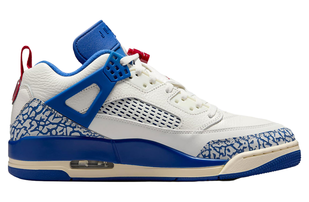 Jordan Spizike Low Storm Blue / Varsity Red - Image 2