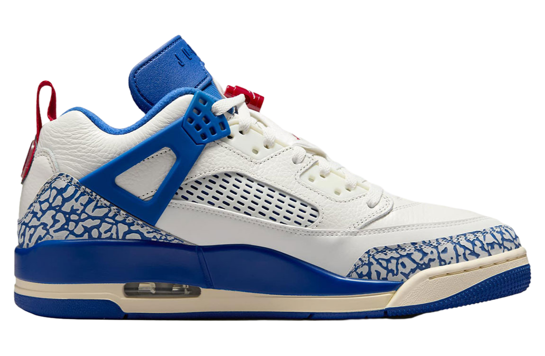 Jordan Spizike Low Storm Blue / Varsity Red - Image 2