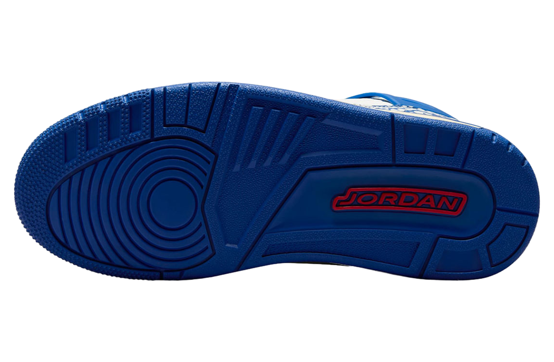 Jordan Spizike Low Storm Blue / Varsity Red - Image 5