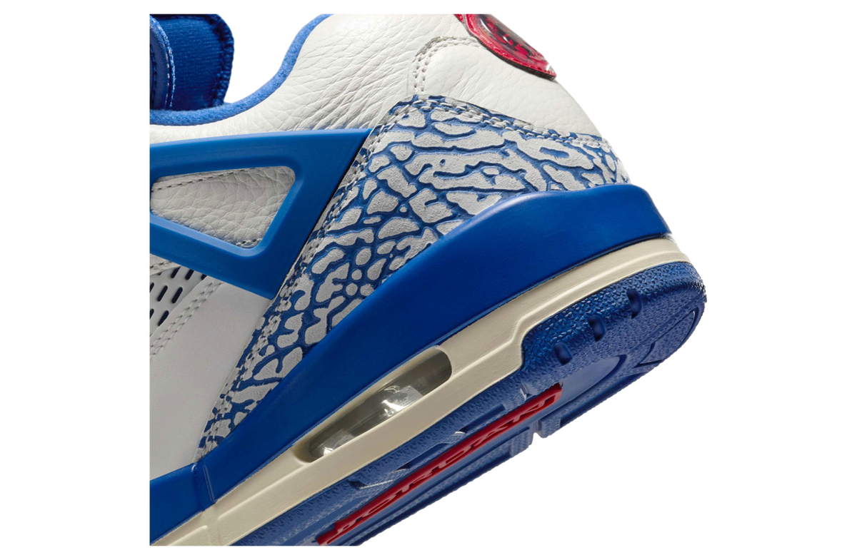 Jordan Spizike Low Storm Blue / Varsity Red - Image 7