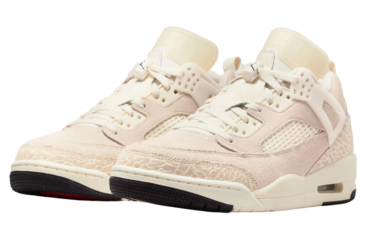 Jordan Spizike Low Suede Sail / University Red - Image 4