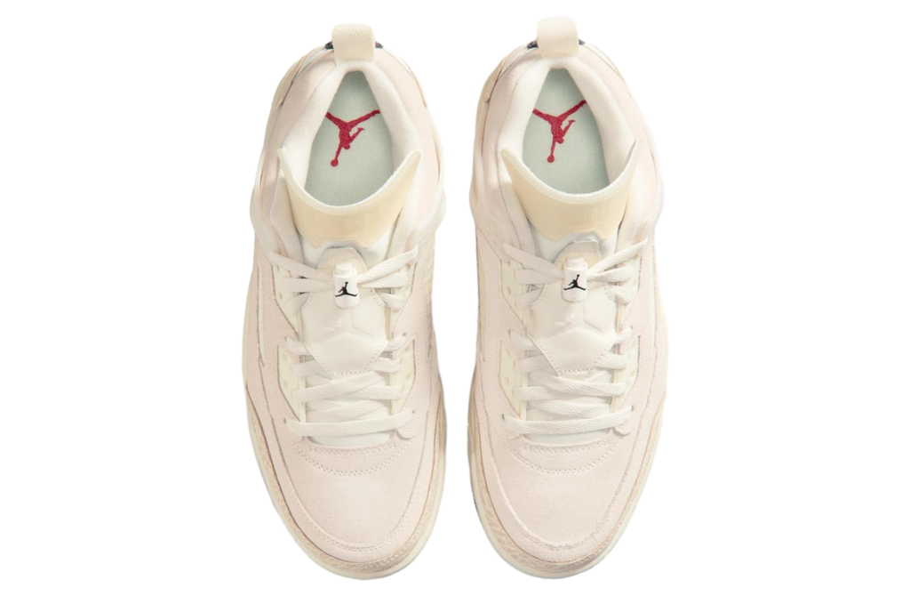 Jordan Spizike Low Suede Sail / University Red - Image 6