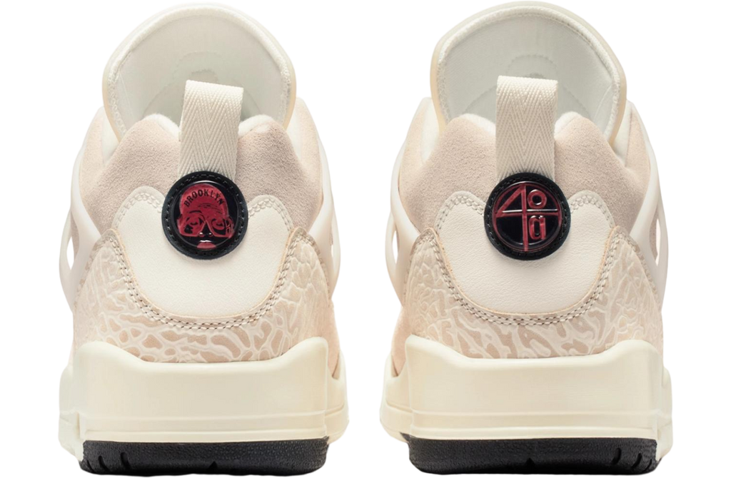 Jordan Spizike Low Suede Sail / University Red - Image 7