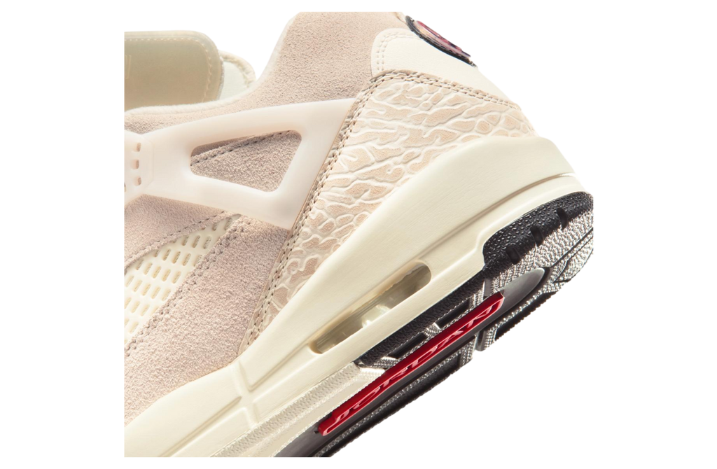 Jordan Spizike Low Suede Sail / University Red - Image 9