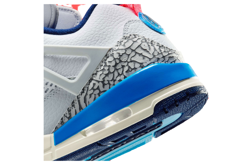 Jordan Spizike Low White / Blue Void / Hot Lava - Image 7