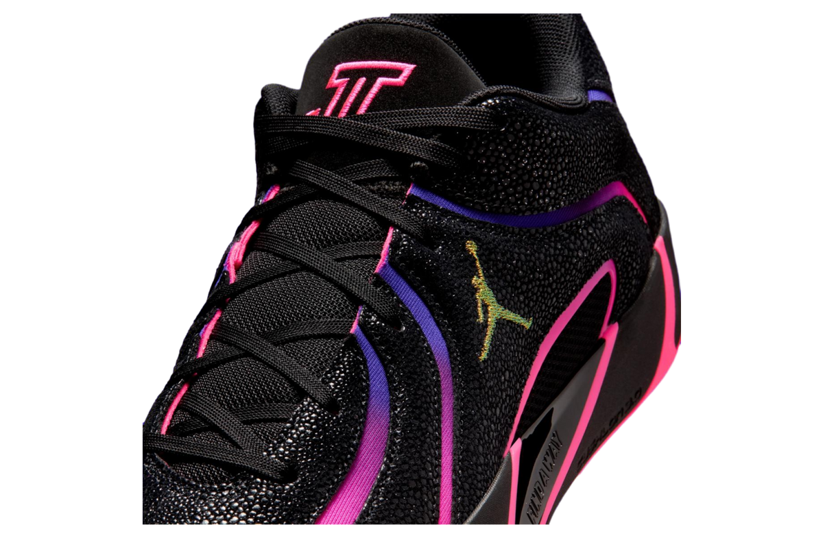 Jordan Tatum 4 Black / Fierce Purple - Image 3