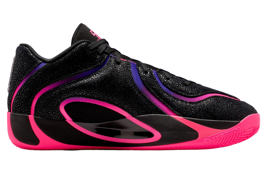 Jordan Tatum 4 Black / Fierce Purple - Image 4