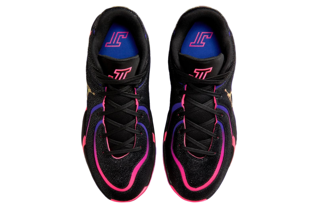 Jordan Tatum 4 Black / Fierce Purple - Image 5